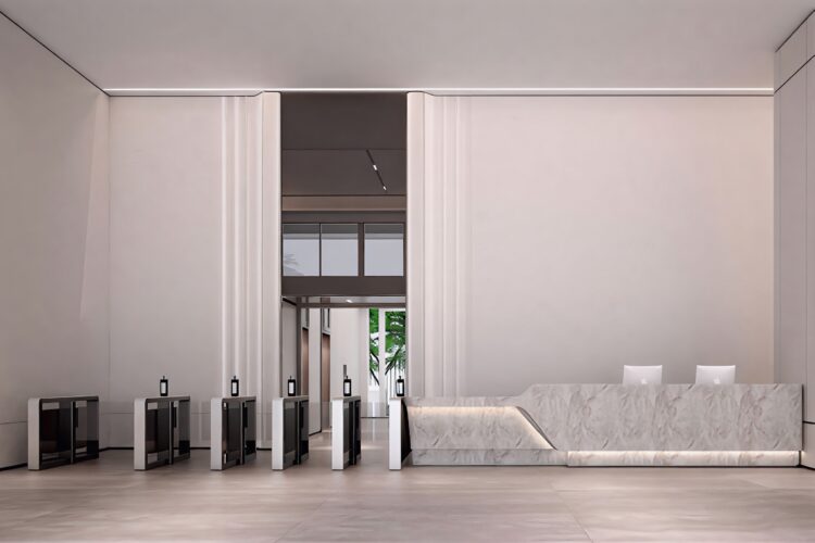 PFB-Z2688A-快速通關機-台中崇偉建設大樓