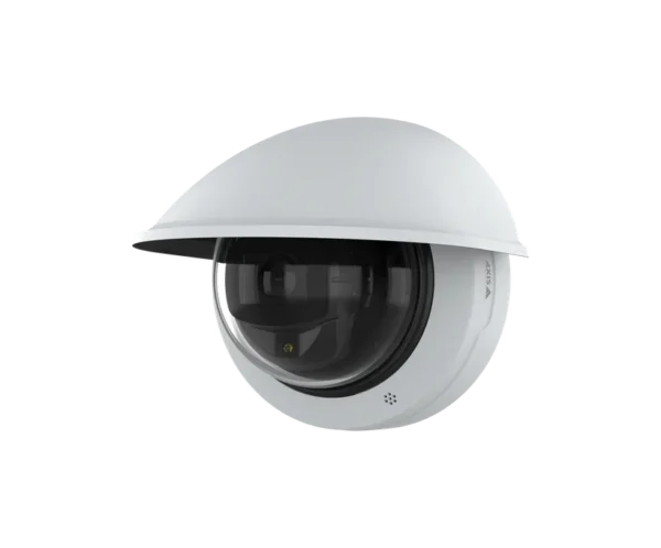 Axis m4225 lve dome camera weathershield angle left wall