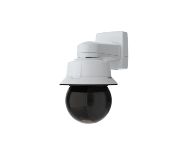 Axis q6355 le weathercap wallmount smoked angle left