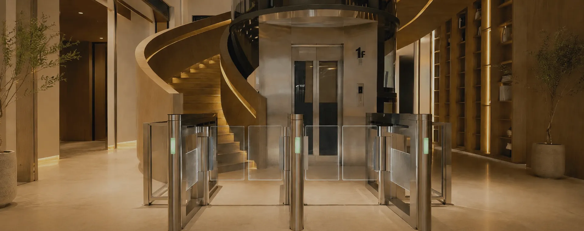 Speed gate turnstile hero