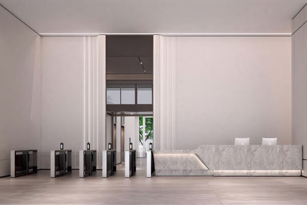 台中崇偉建設大樓 PFB-Z2688A-快速通關機-台中崇偉建設大樓